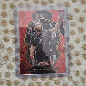 2023 Panini Select UFC - Said Nurmagomedov Red Disco